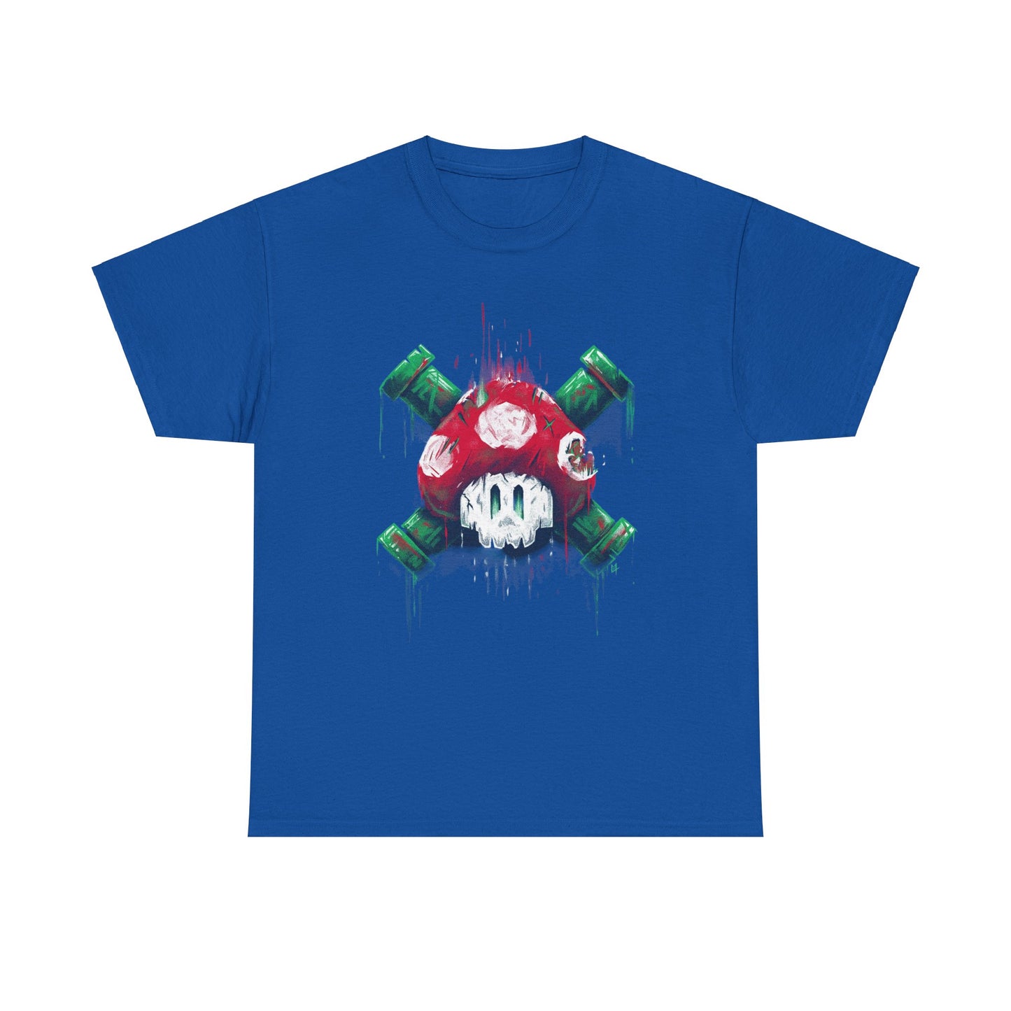 Retro Games Collection Deadly Mushroom - Unisex Heavy Cotton Tee