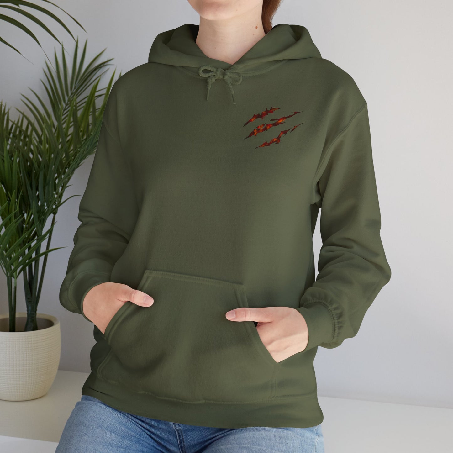 Cagefighter Vi inspireted - Heavy Blend™ Hooded Sweatshirt