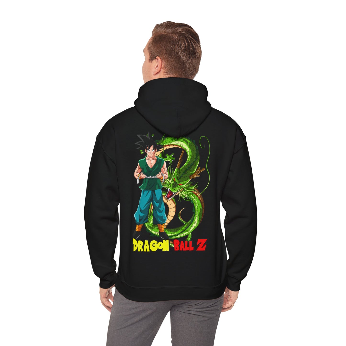 Goku & Shenron Hoodie - Heavy Blend™ Hooded Sweatshirt