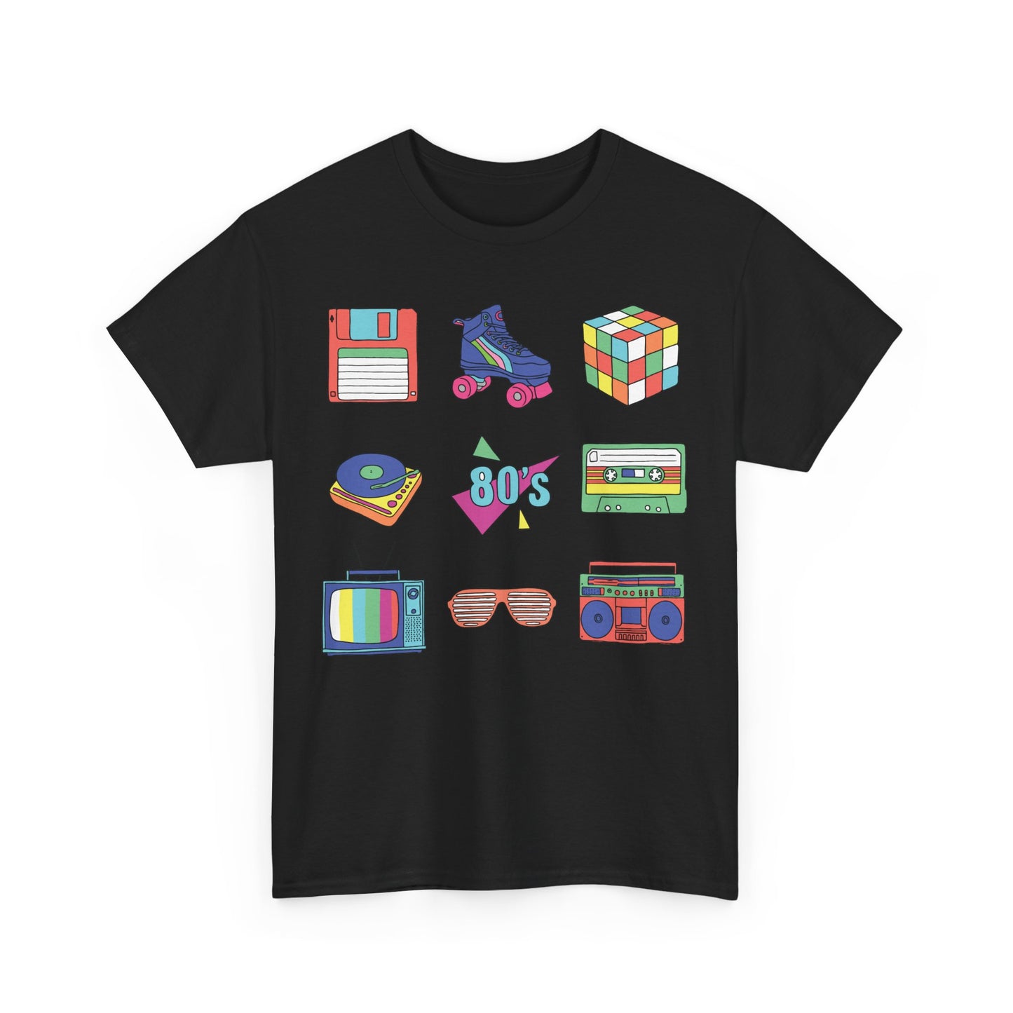 Retro Games Collection 80's fun - Unisex Heavy Cotton Tee