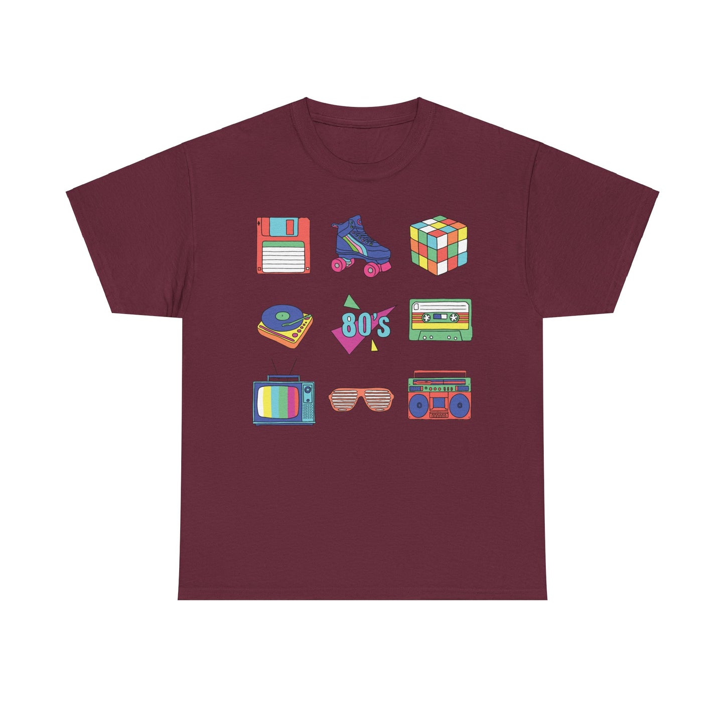 Retro Games Collection 80's fun - Unisex Heavy Cotton Tee
