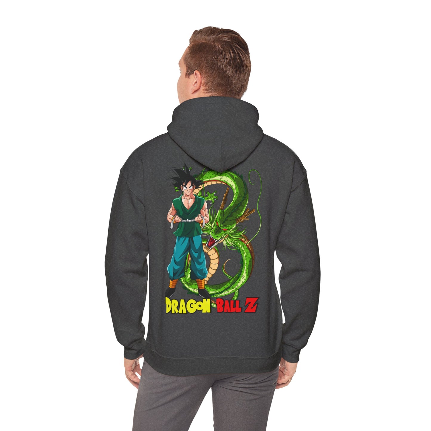 Goku & Shenron Hoodie - Heavy Blend™ Hooded Sweatshirt