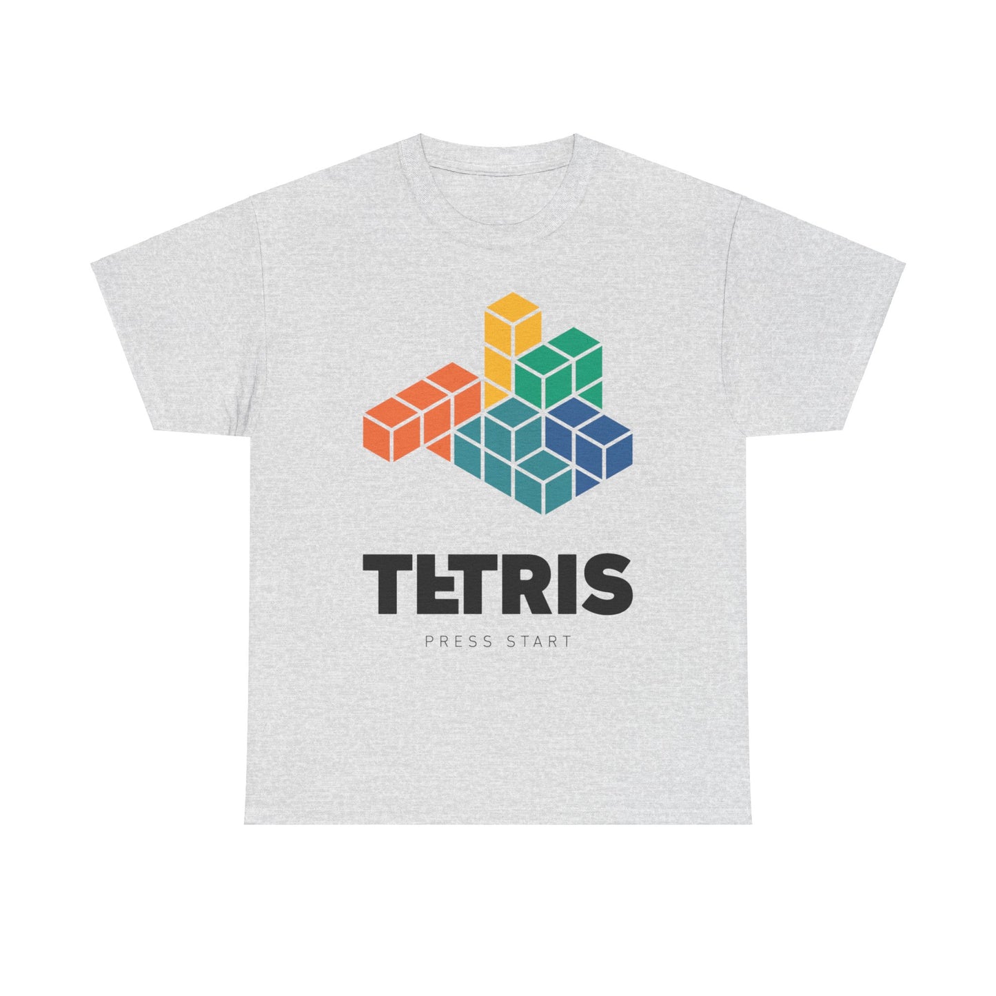 Retro Games Collection Tetris - Unisex Heavy Cotton Tee
