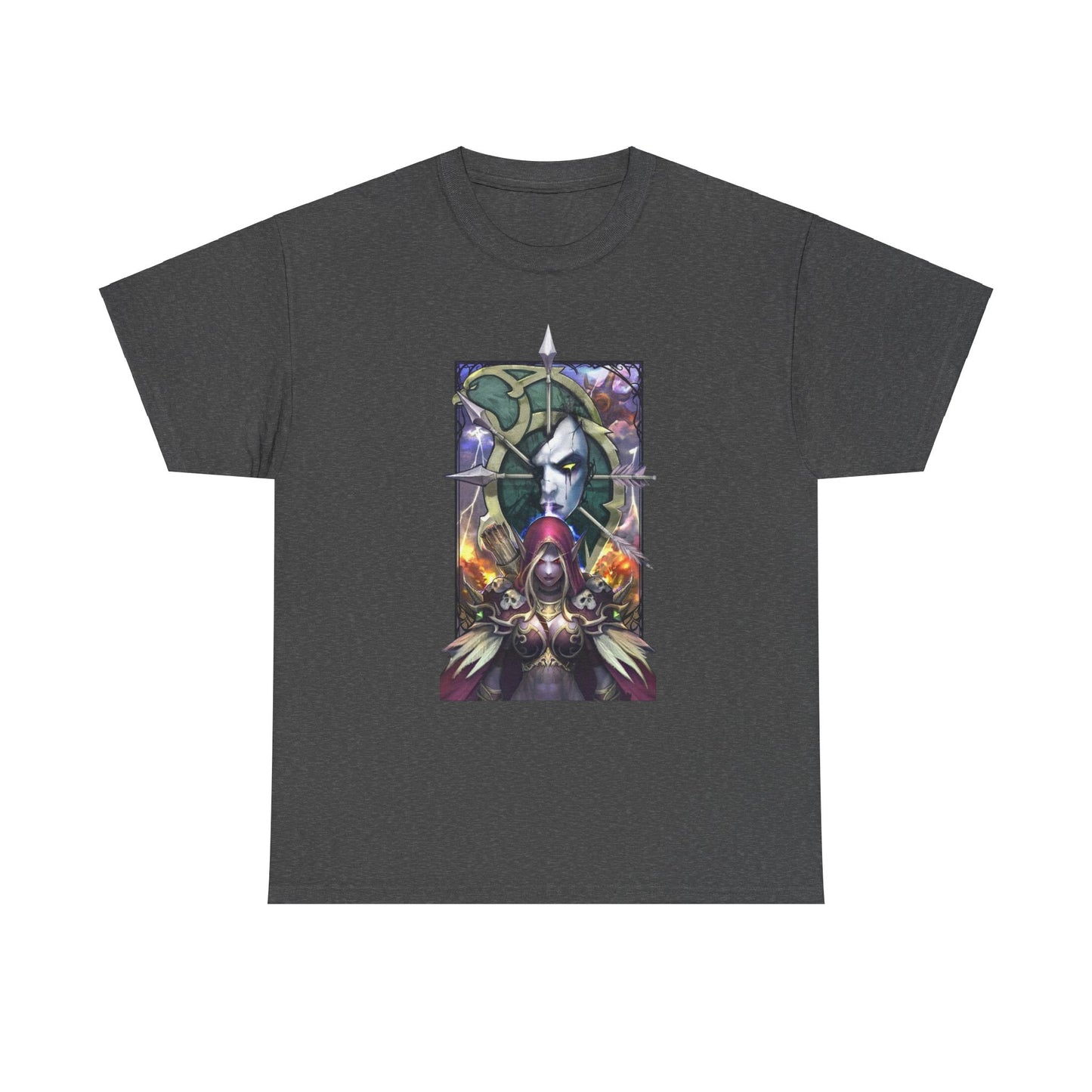 Forsaken Sylvanas from WoW - Unisex Heavy Cotton Tee