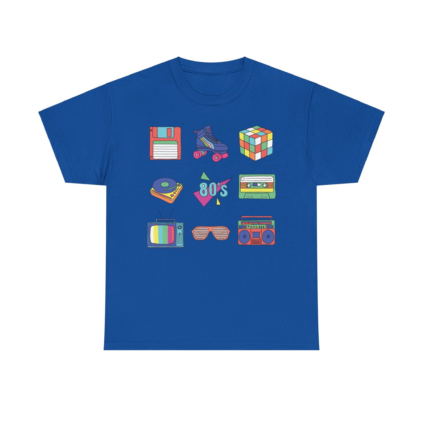 Retro Games Collection 80's fun - Unisex Heavy Cotton Tee