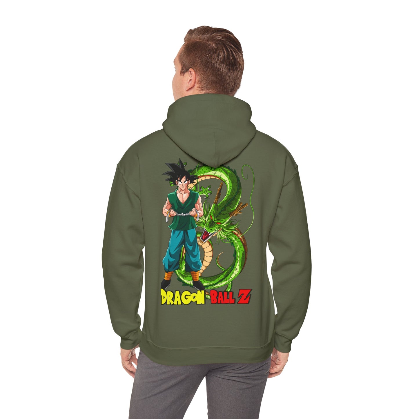 Goku & Shenron Hoodie - Heavy Blend™ Hooded Sweatshirt