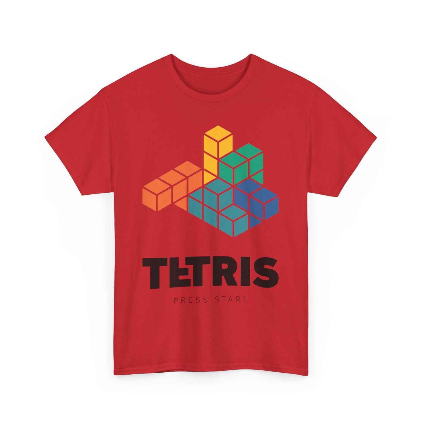 Retro Games Collection Tetris - Unisex Heavy Cotton Tee