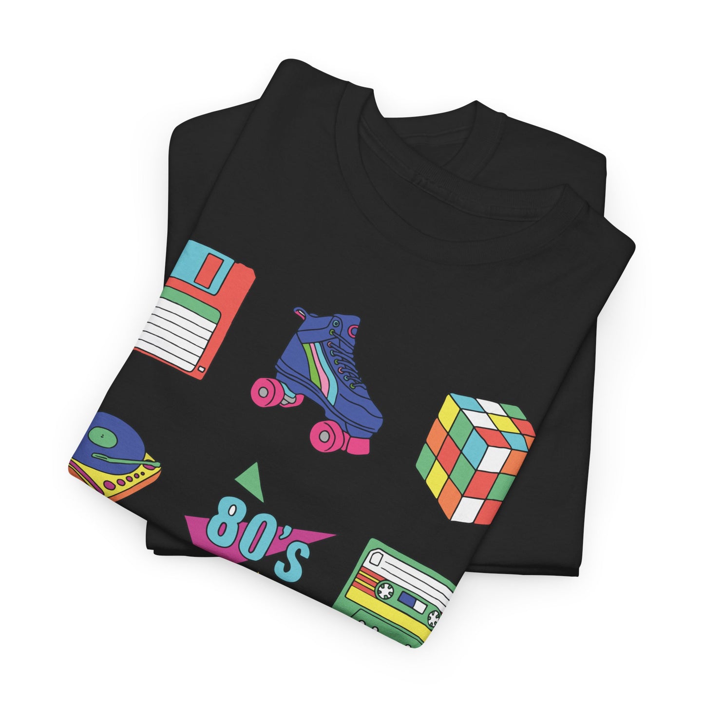 Retro Games Collection 80's fun - Unisex Heavy Cotton Tee