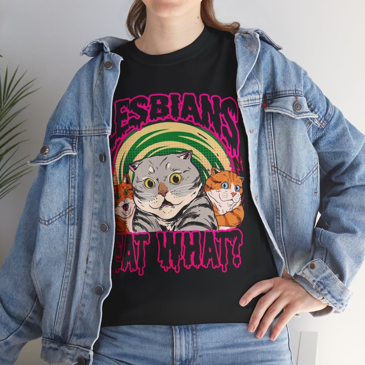 Eat WHAT? - Unisex Heavy Cotton Tee