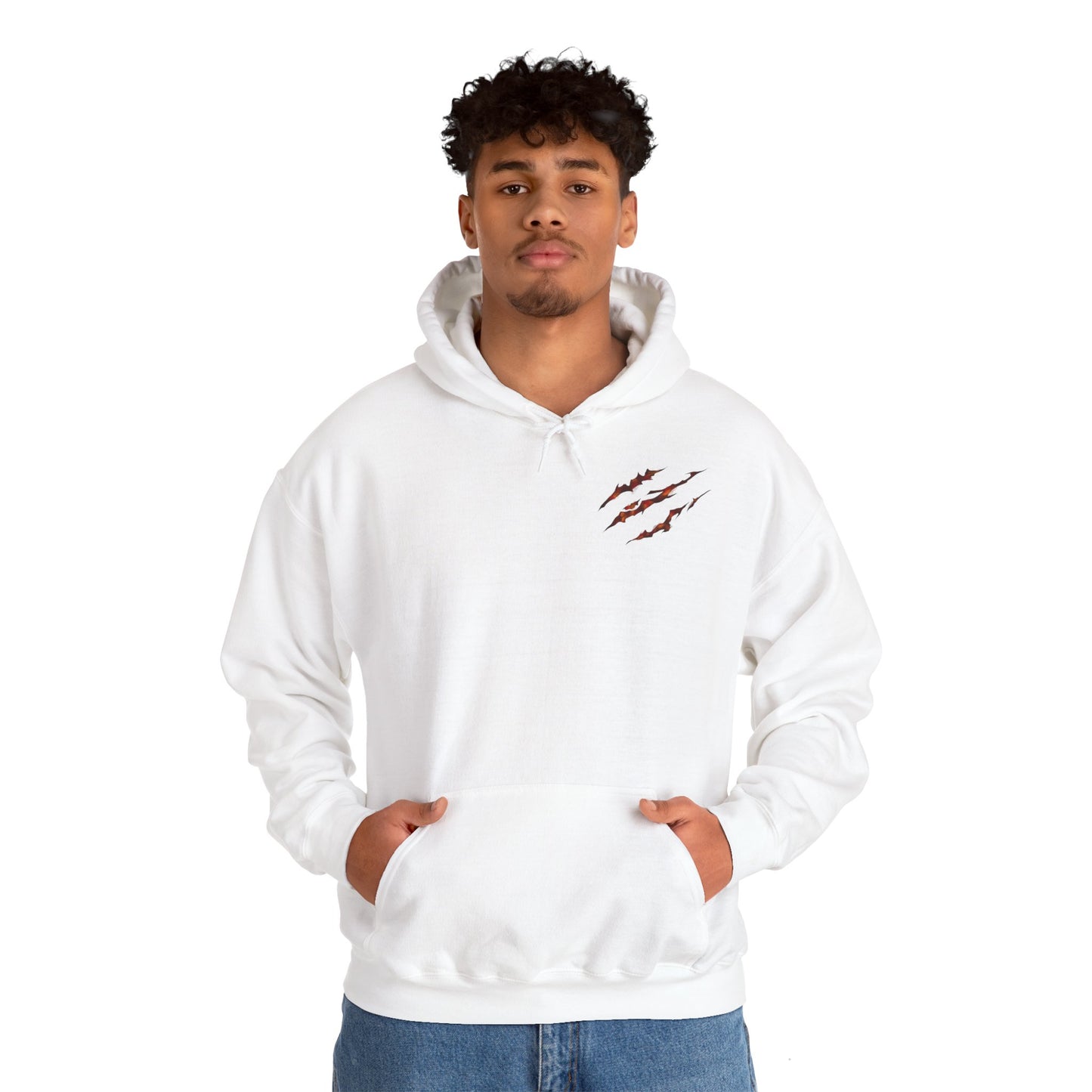 Cagefighter Vi inspireted - Heavy Blend™ Hooded Sweatshirt