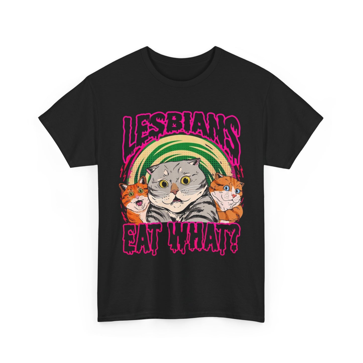 Eat WHAT? - Unisex Heavy Cotton Tee