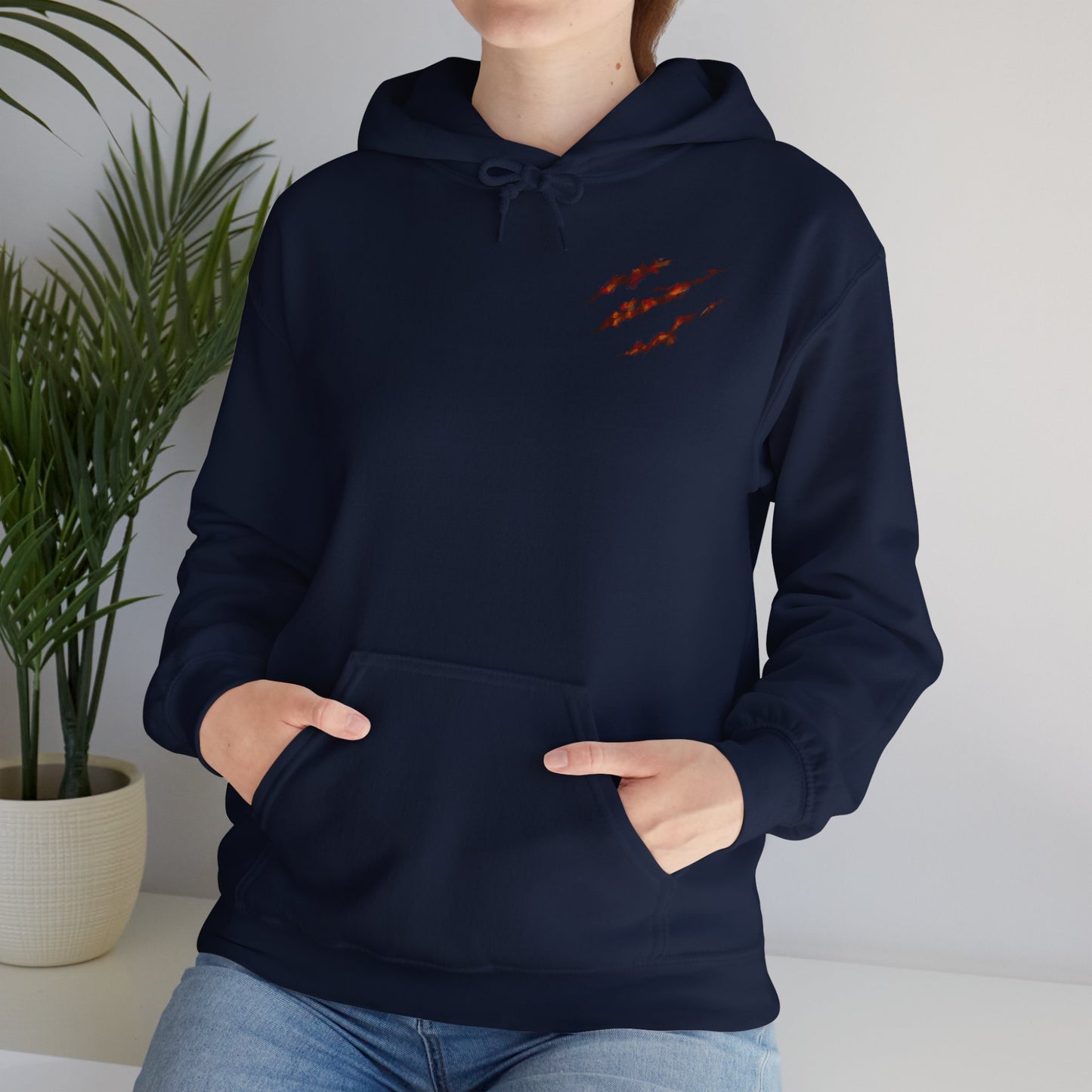Cagefighter Vi inspireted - Heavy Blend™ Hooded Sweatshirt