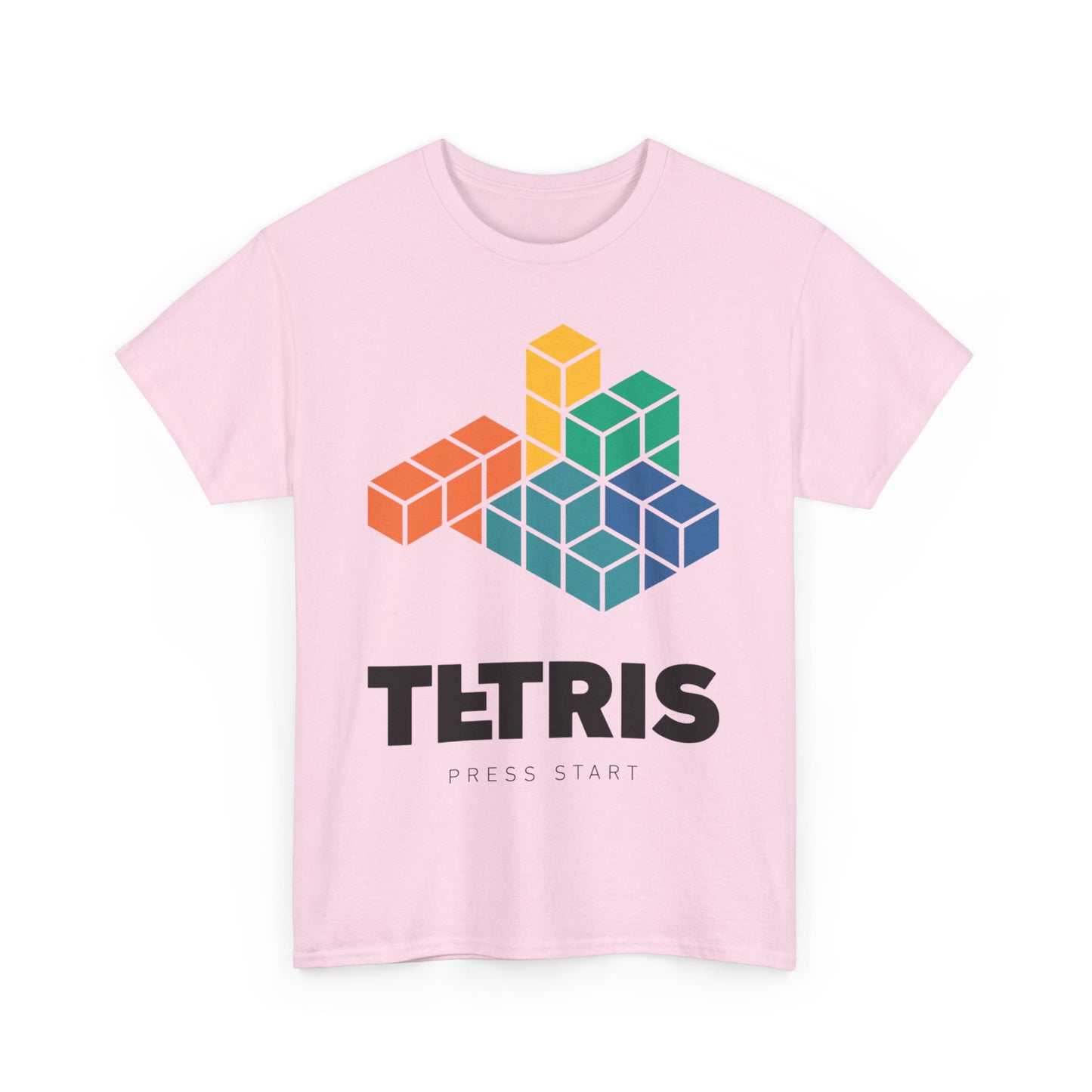 Retro Games Collection Tetris - Unisex Heavy Cotton Tee