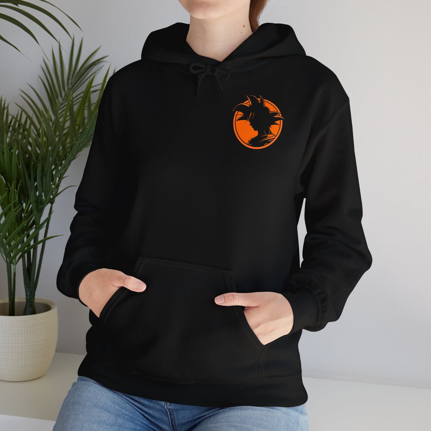 Goku & Shenron Hoodie - Heavy Blend™ Hooded Sweatshirt