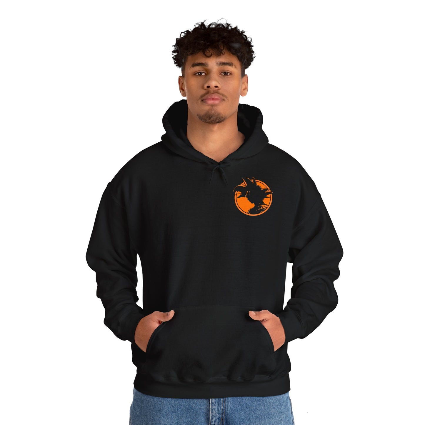 Goku & Shenron Hoodie - Heavy Blend™ Hooded Sweatshirt