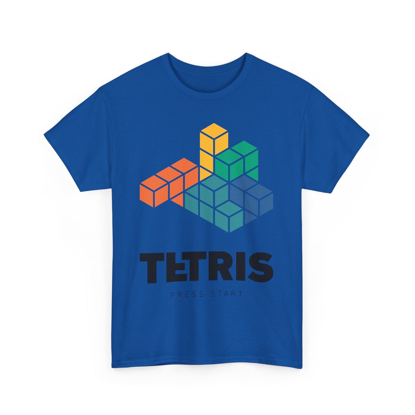 Retro Games Collection Tetris - Unisex Heavy Cotton Tee