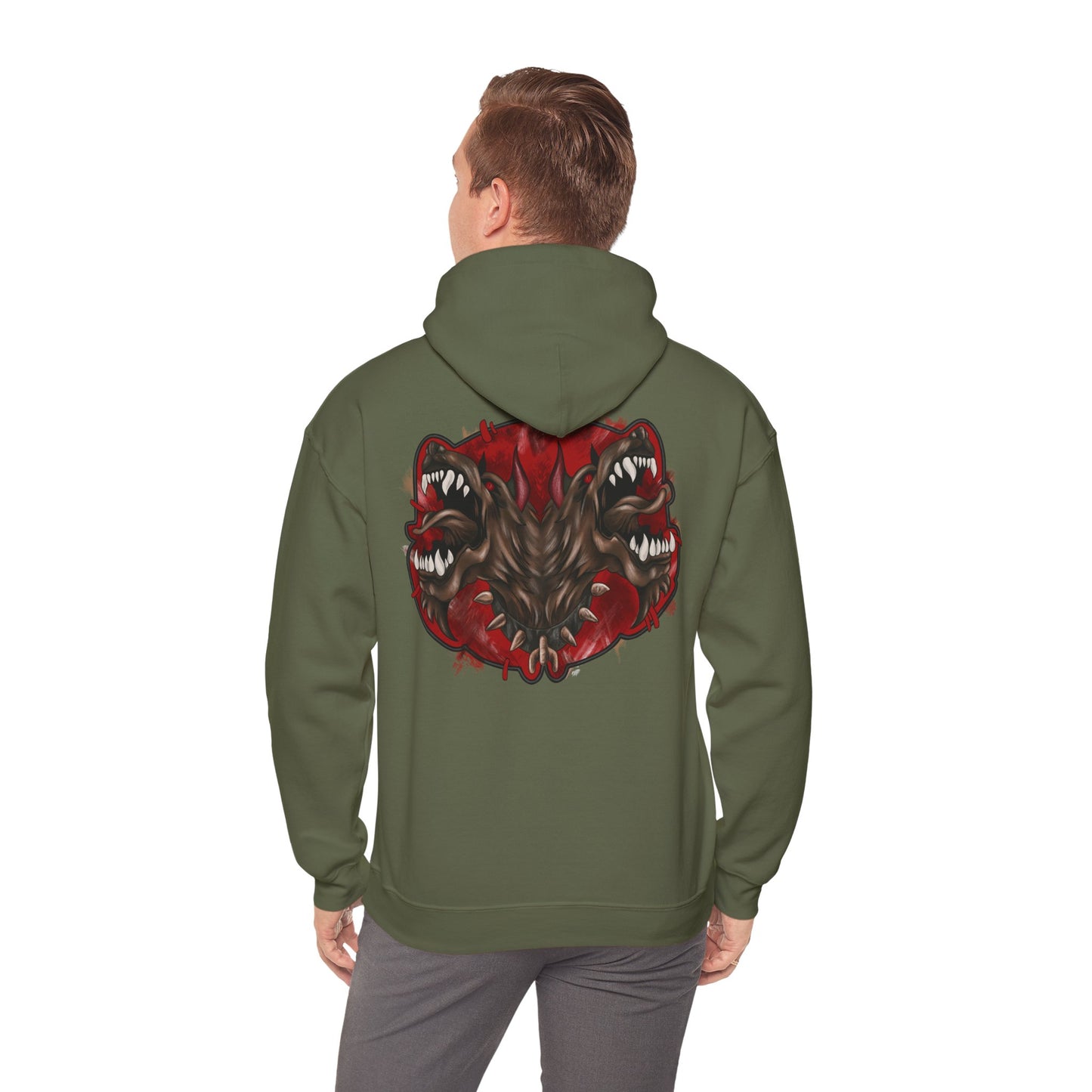 Cagefighter Vi inspireted - Heavy Blend™ Hooded Sweatshirt