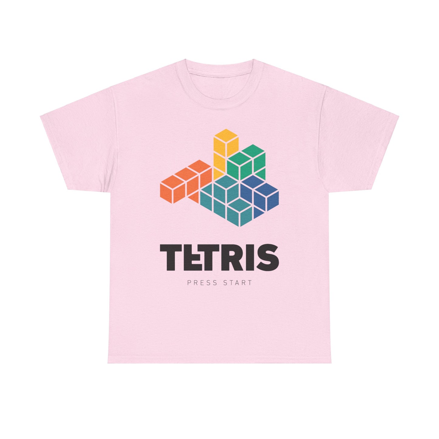 Retro Games Collection Tetris - Unisex Heavy Cotton Tee