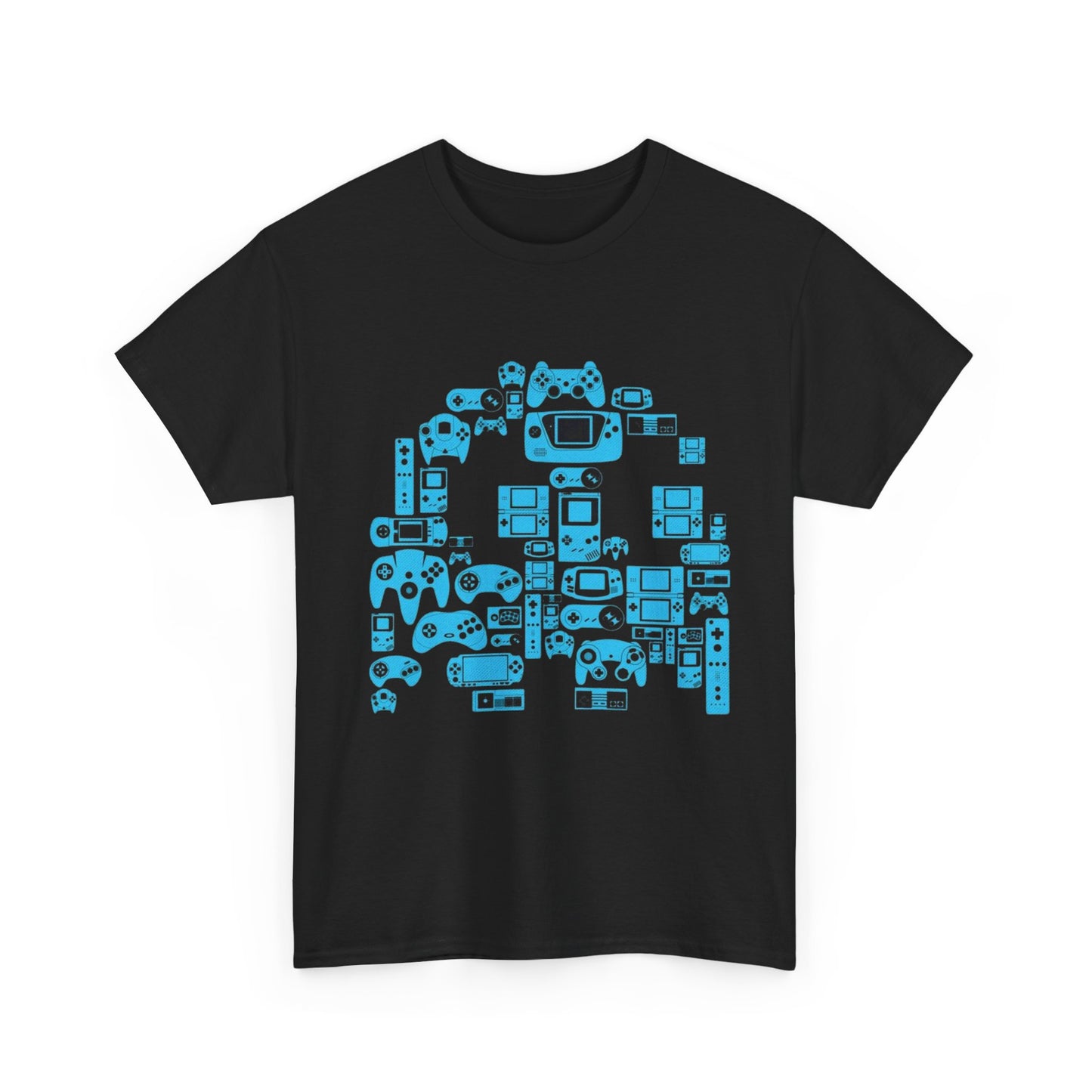 Retro Games Collection PacMan - Unisex Heavy Cotton Tee