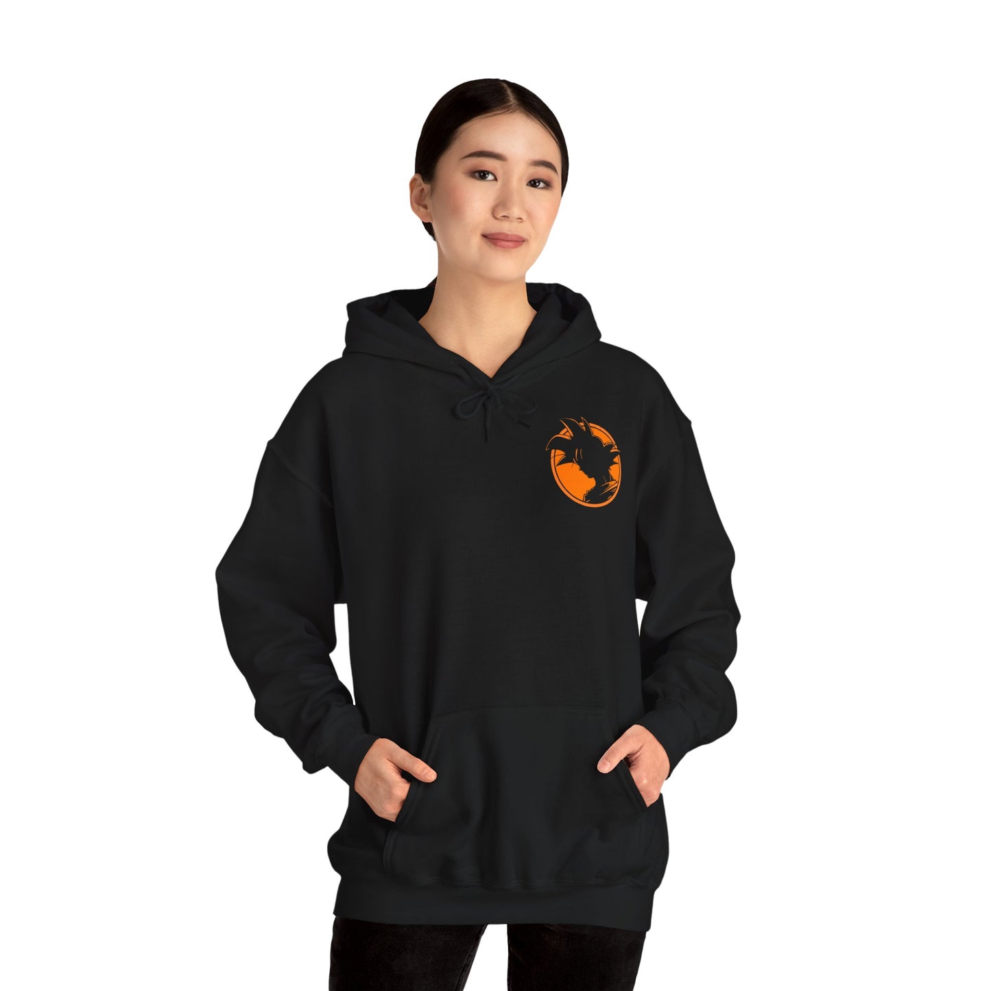 Goku & Shenron Hoodie - Heavy Blend™ Hooded Sweatshirt