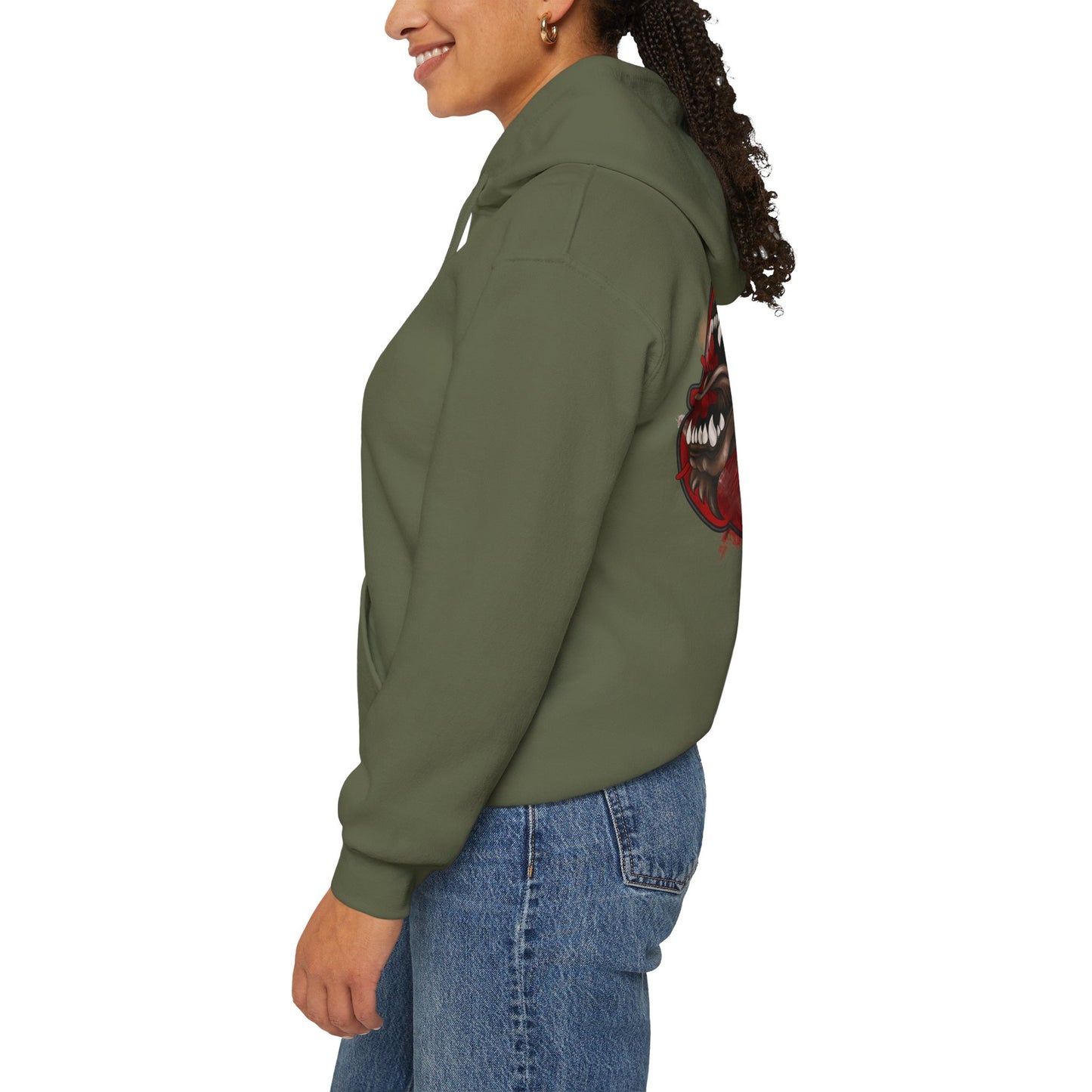 Cagefighter Vi inspireted - Heavy Blend™ Hooded Sweatshirt