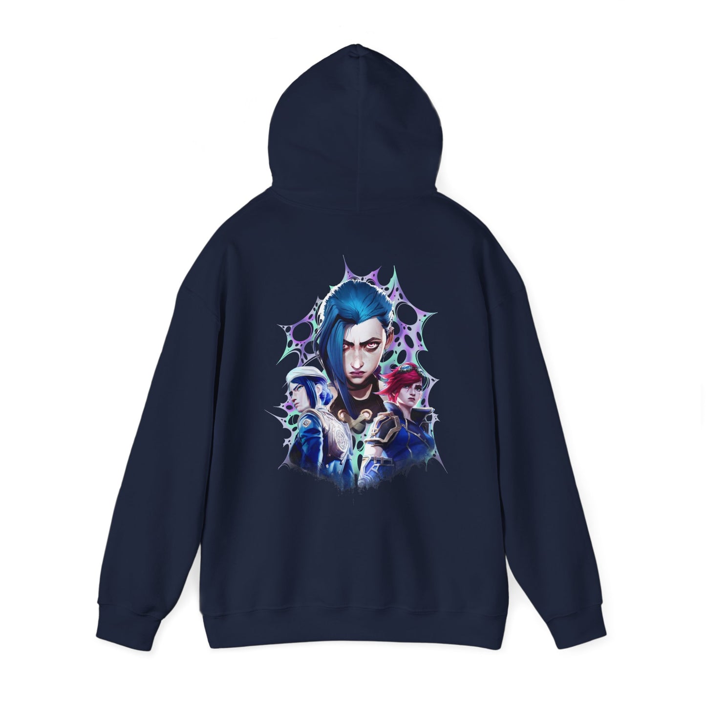 Arcane Enforcers vs. Jinx - Heavy Blend™ Hooded Sweatshirt