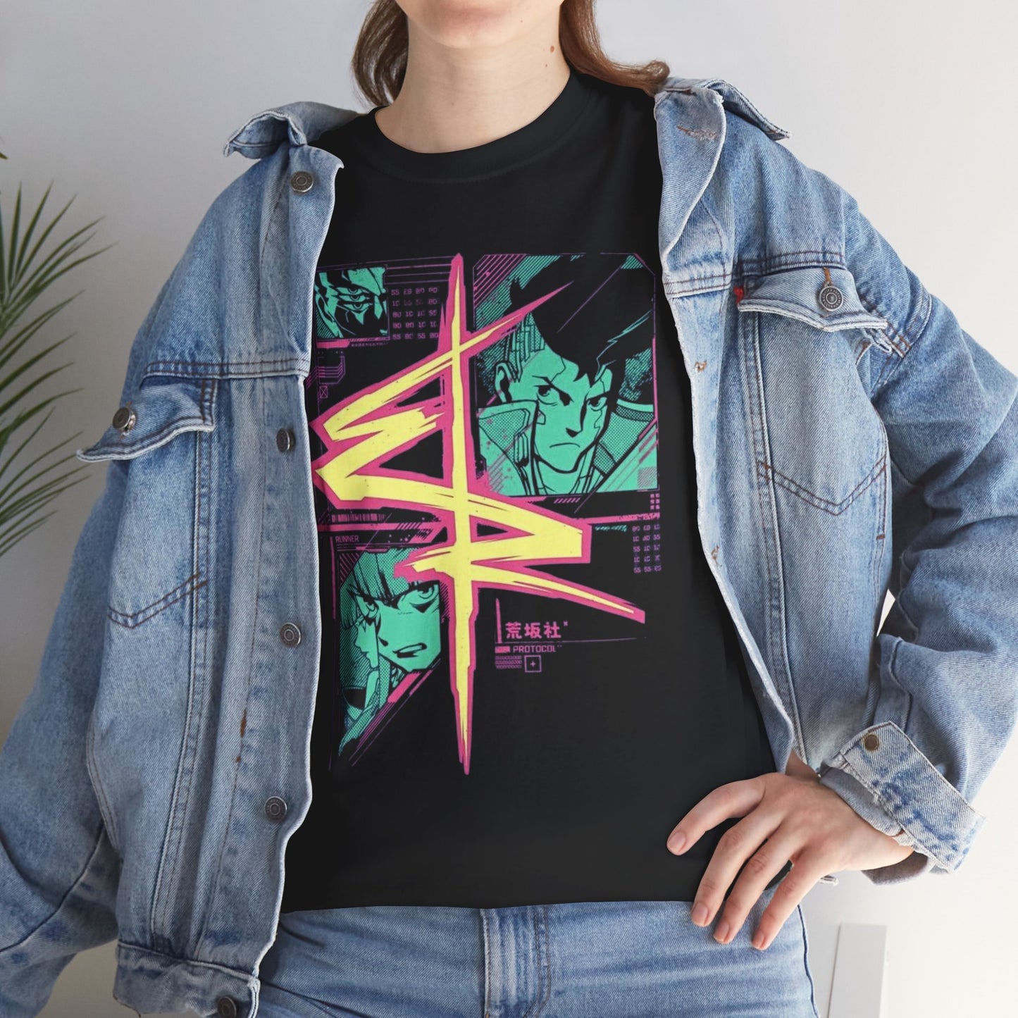Cyberpunk Edgrunners - Unisex Heavy Cotton Tee