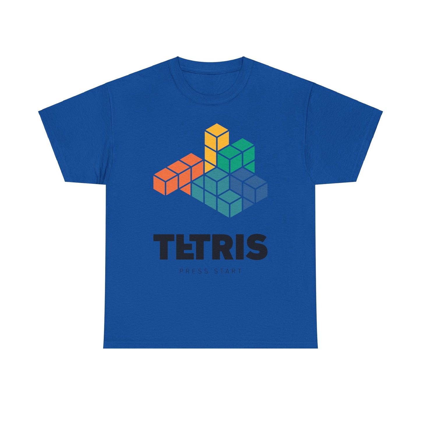 Retro Games Collection Tetris - Unisex Heavy Cotton Tee