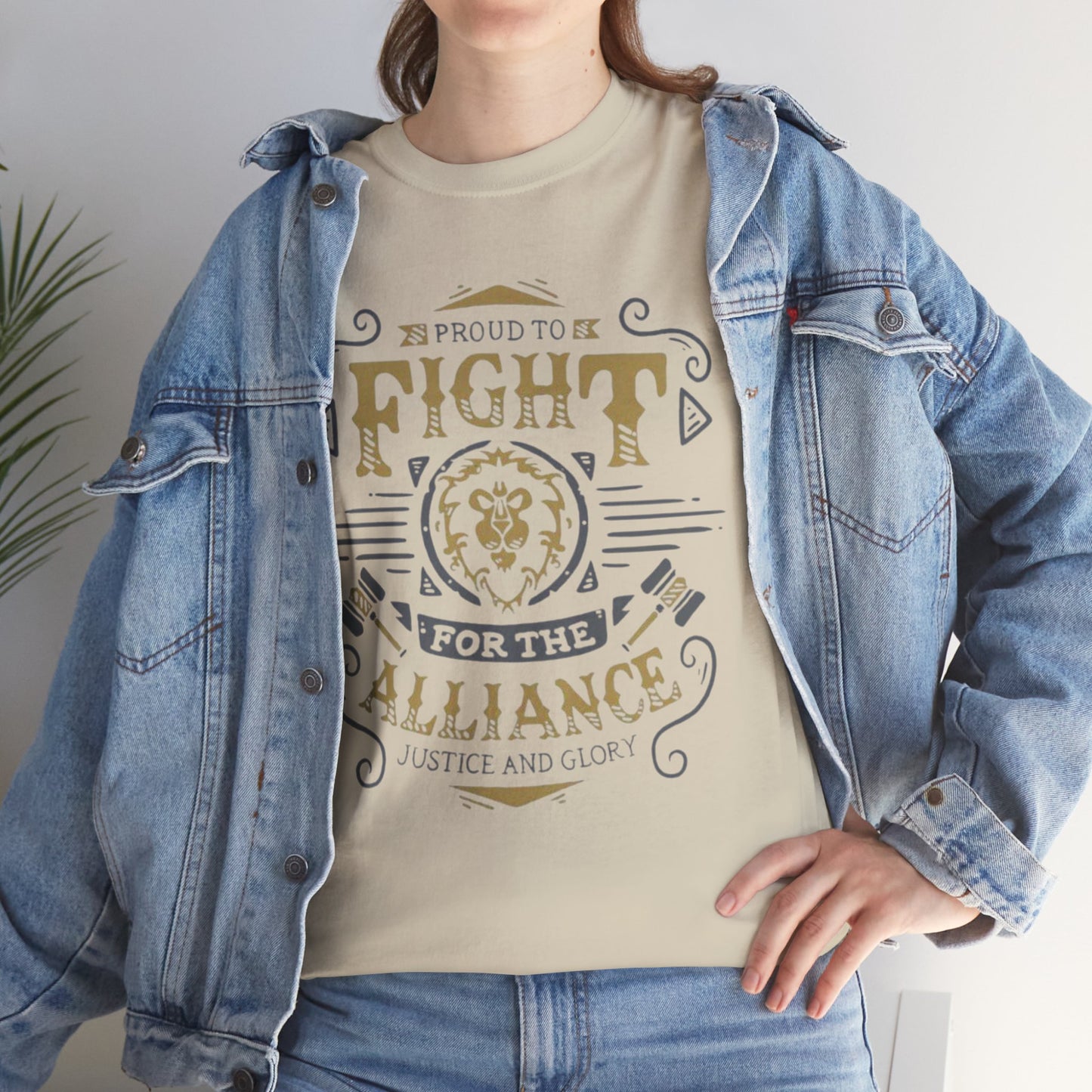 Fight for the Alliance! - Unisex Heavy Cotton Tee