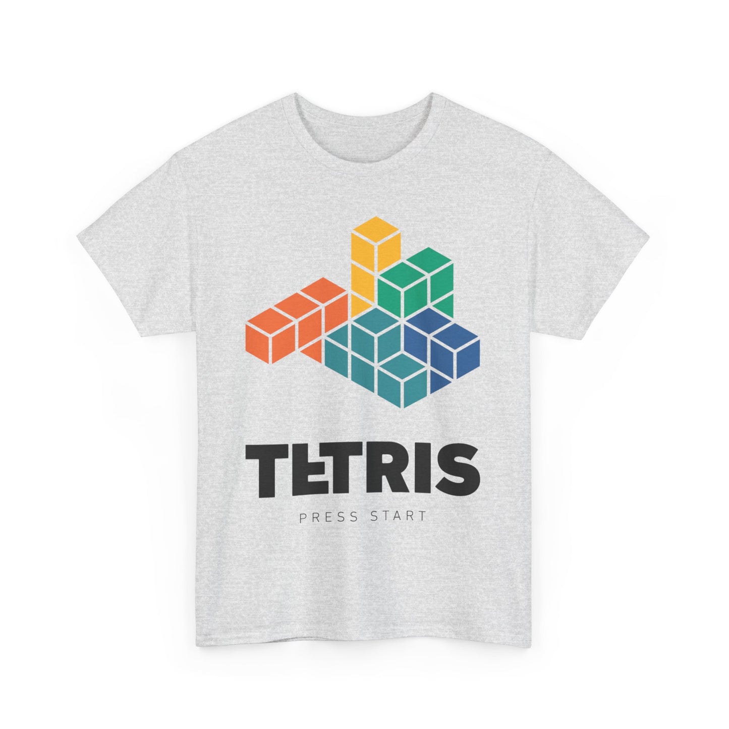 Retro Games Collection Tetris - Unisex Heavy Cotton Tee