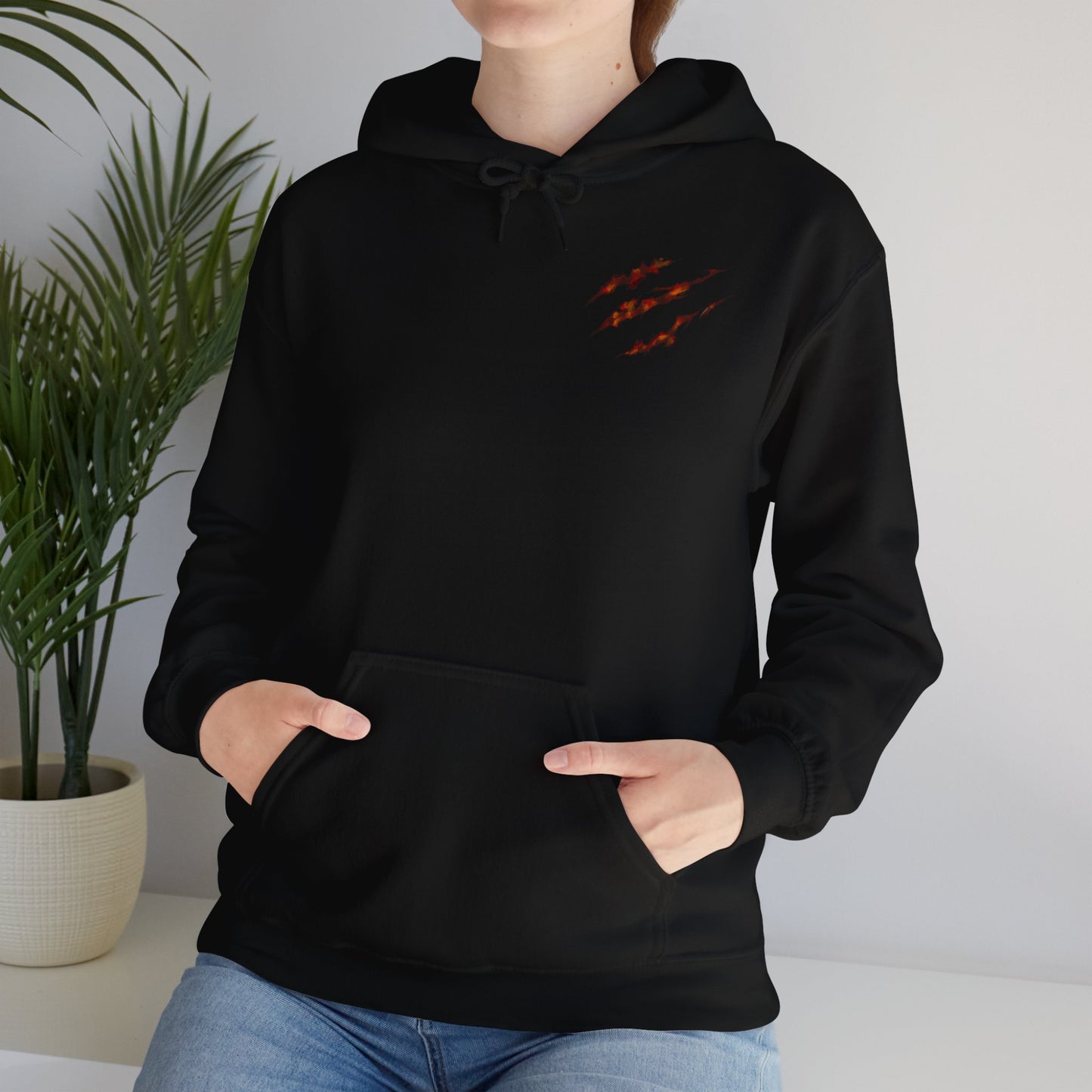 Cagefighter Vi inspireted - Heavy Blend™ Hooded Sweatshirt