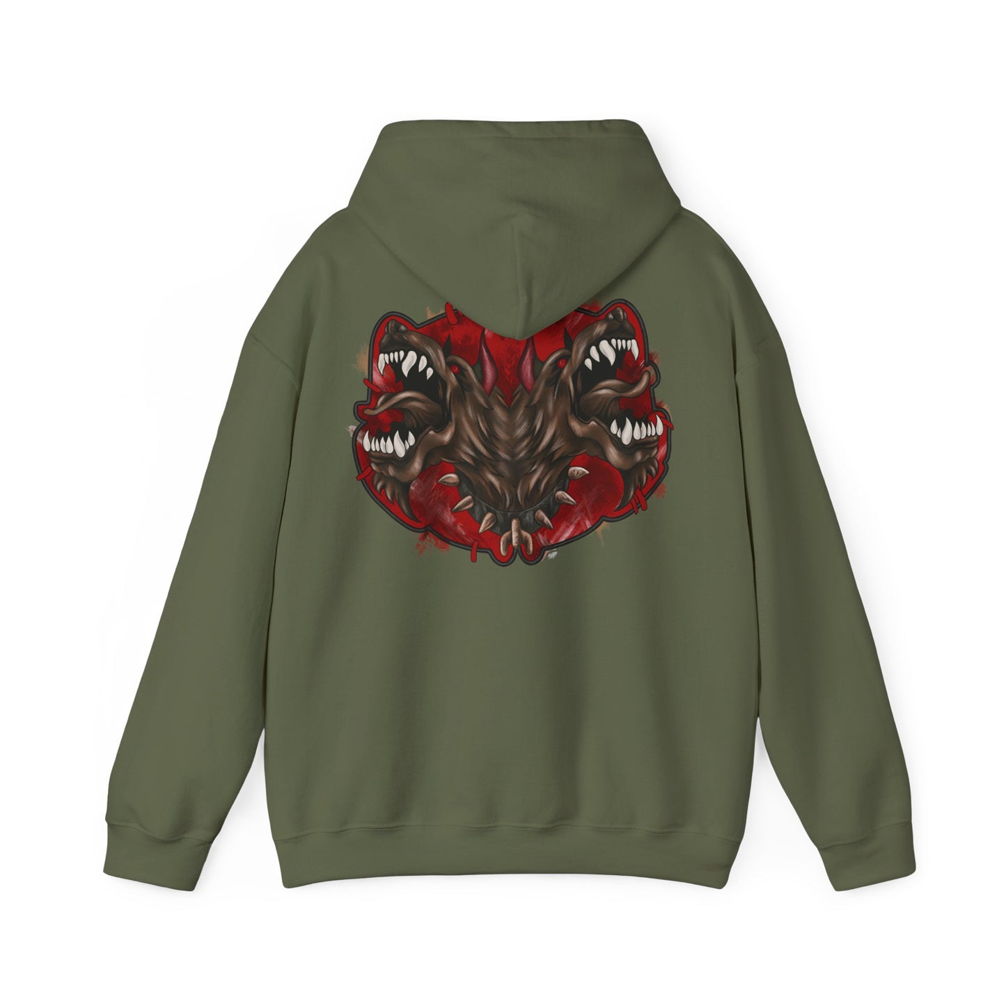 Cagefighter Vi inspireted - Heavy Blend™ Hooded Sweatshirt