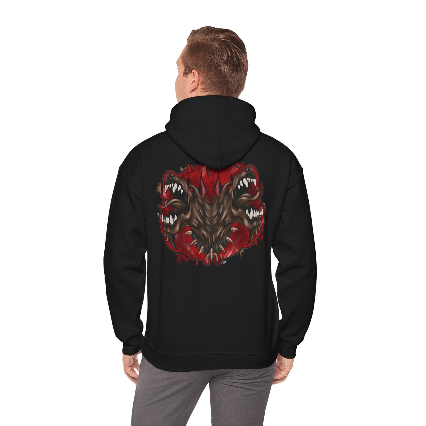 Cagefighter Vi inspireted - Heavy Blend™ Hooded Sweatshirt