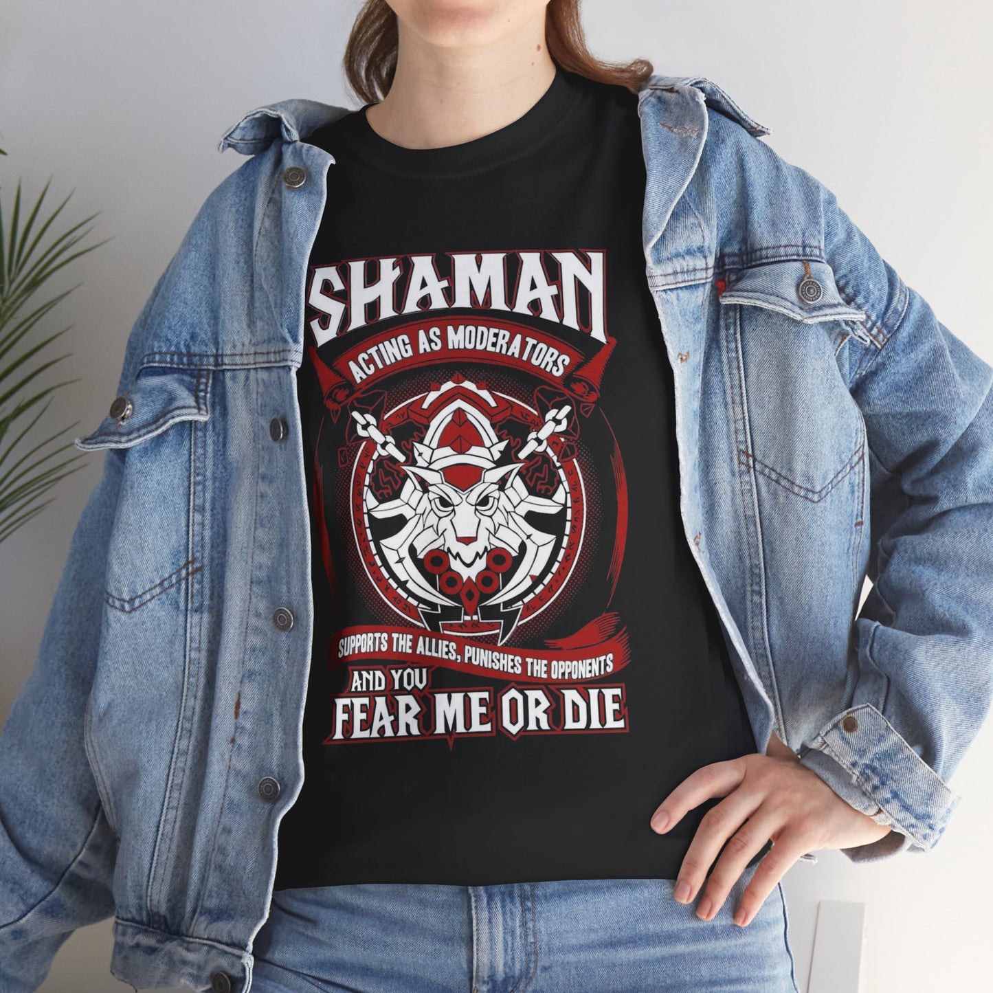 Shaman World of Warcraft - Unisex Heavy Cotton Tee