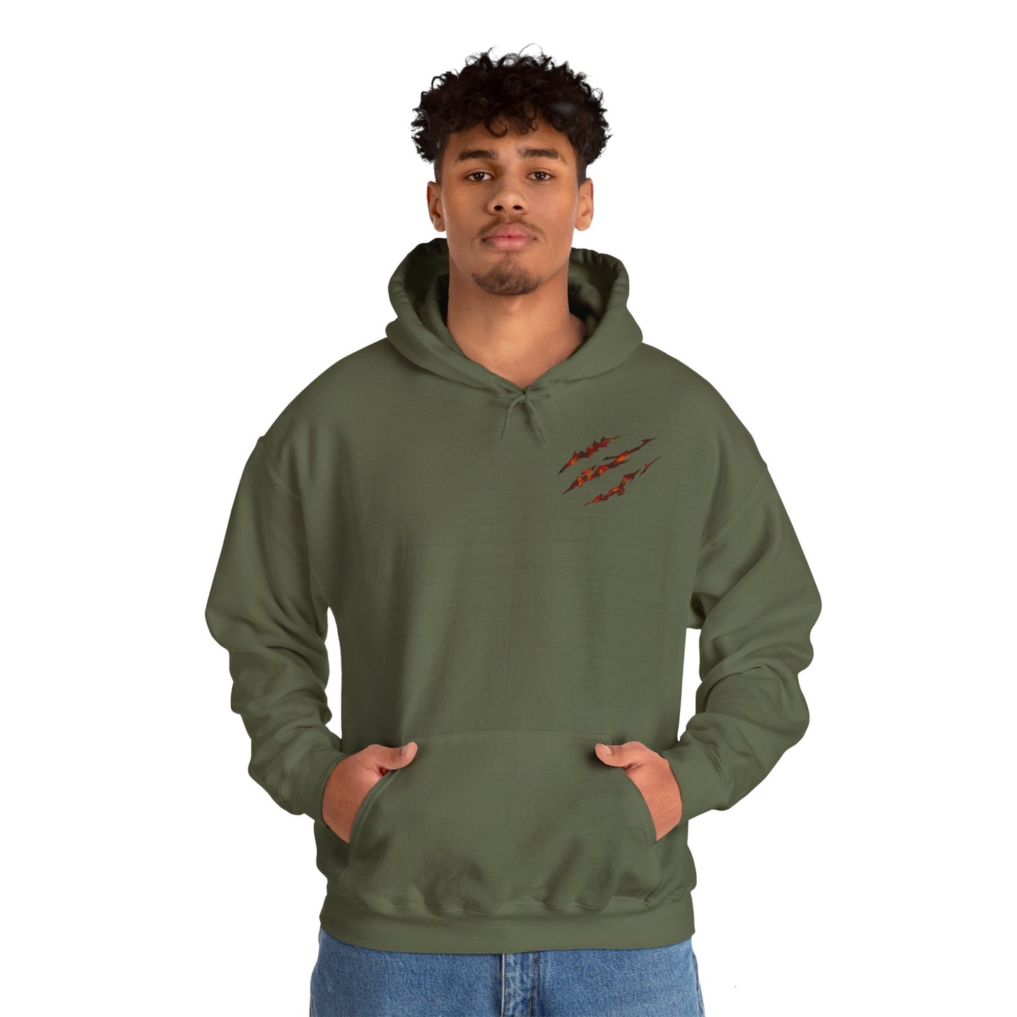 Cagefighter Vi inspireted - Heavy Blend™ Hooded Sweatshirt