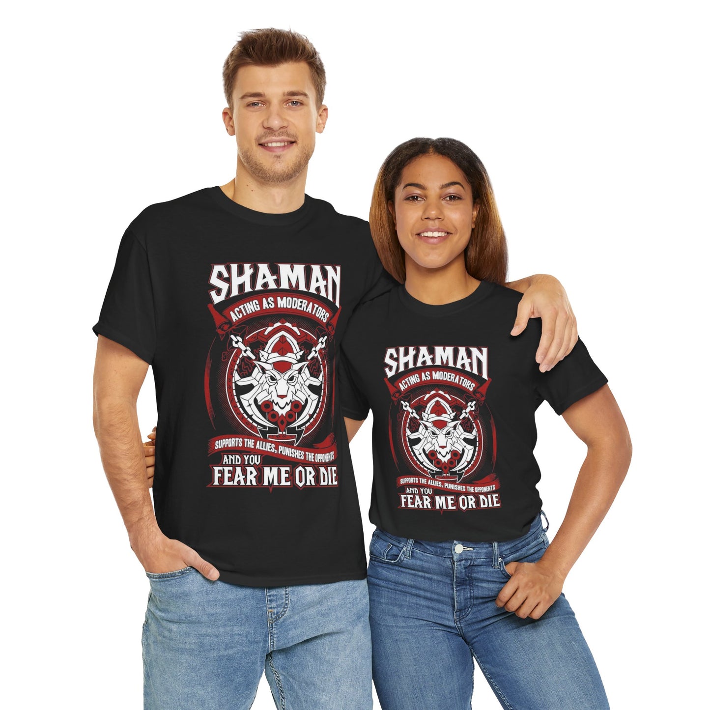 Shaman World of Warcraft - Unisex Heavy Cotton Tee