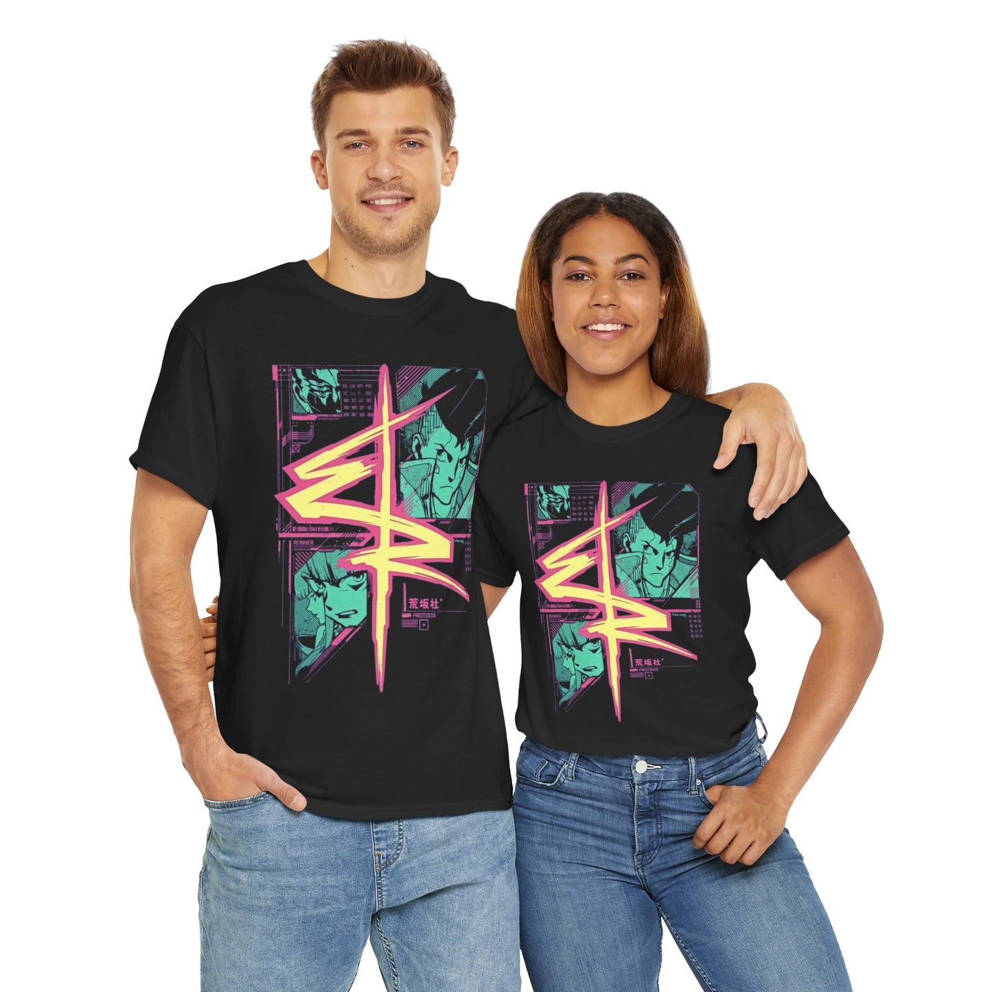 Cyberpunk Edgrunners - Unisex Heavy Cotton Tee