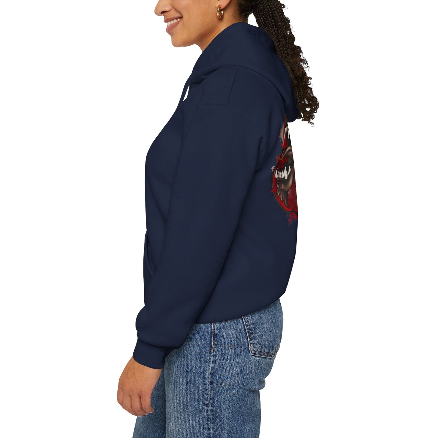 Cagefighter Vi inspireted - Heavy Blend™ Hooded Sweatshirt