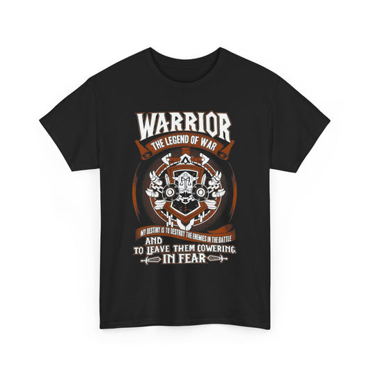 Warrior Class from World of Warcraft - Unisex Heavy Cotton Tee