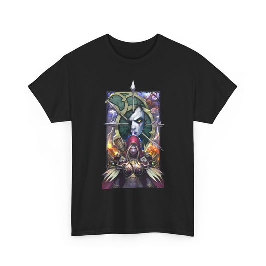 Forsaken Sylvanas from WoW - Unisex Heavy Cotton Tee