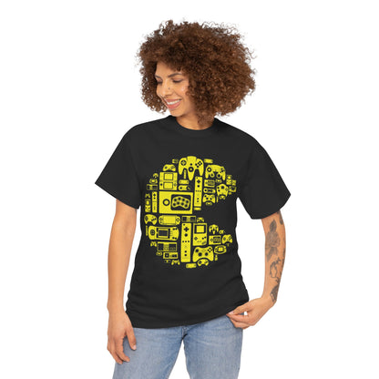 Retro Games Collection PacMan - Unisex Heavy Cotton Tee