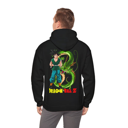 Goku & Shenron Hoodie -  Heavy Blend™ Hooded Sweatshirt