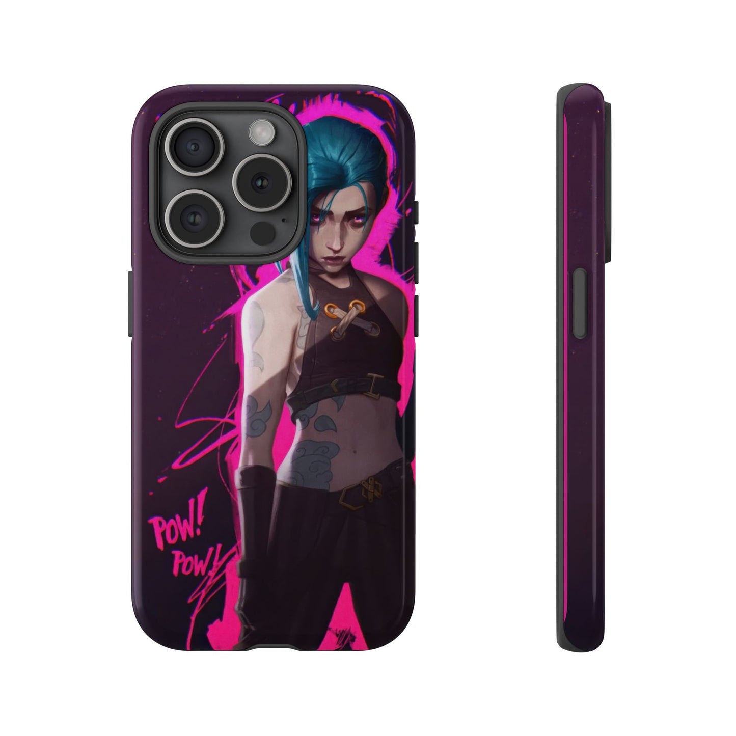 Pow Pow! - Jinx Safety Design Phone Case from Arcane