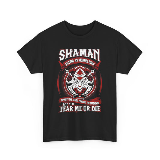 Shaman World of Warcraft - Unisex Heavy Cotton Tee