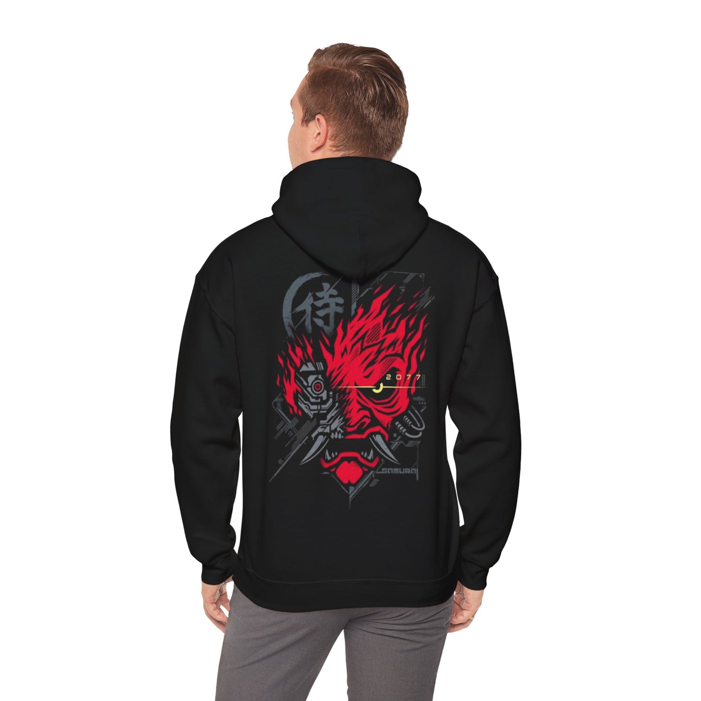 Cyberpunk 2077 Samurai Hoodie -  Heavy Blend™ Hooded Sweatshirt