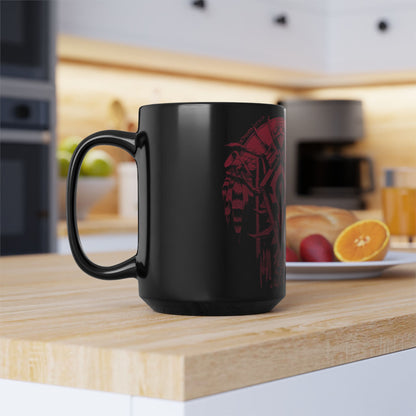 Vulpera Crest Horde WoW - Black Mug (15oz)