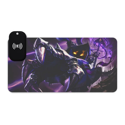 Veigar from League of Legends- LED Gaming Mouse Pad with Wireless Charging