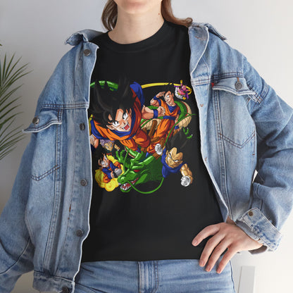 Dragonball Team up - Unisex Heavy Cotton Tee