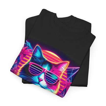 Neo Cat shirt collection - Unisex Heavy Cotton Tee