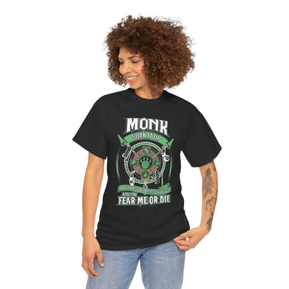 Monk World of Warcraft - Unisex Heavy Cotton Tee